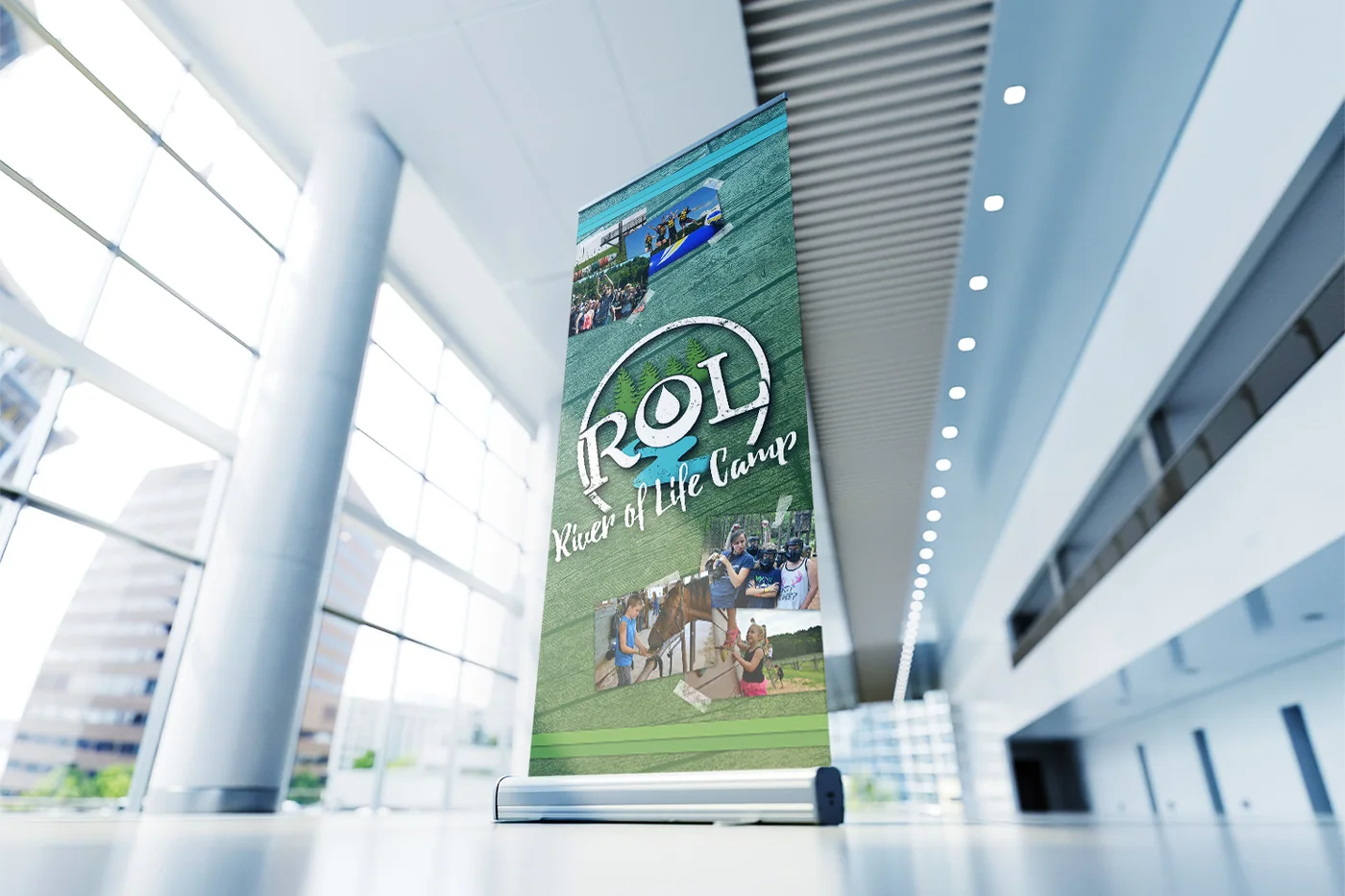 River of Life Camp banner